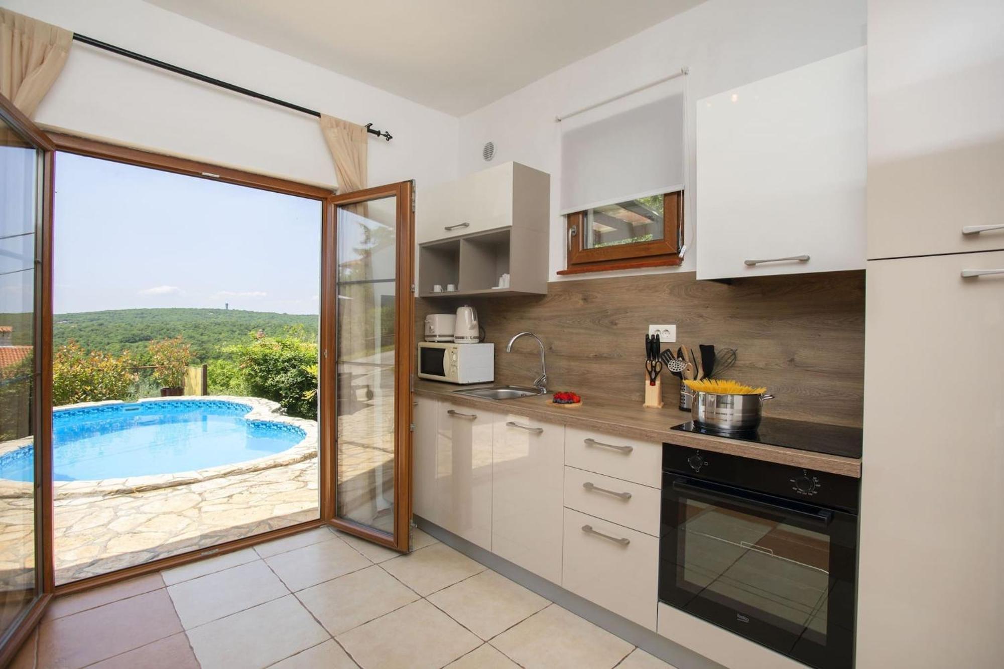 Holiday Home Deborah With Private Pool Labin (Istria) Exterior foto
