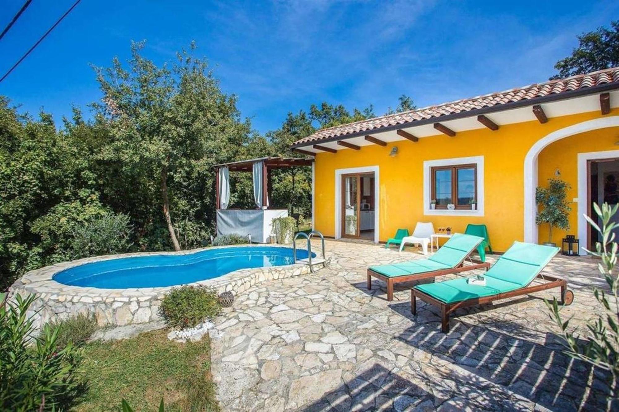 Holiday Home Deborah With Private Pool Labin (Istria) Exterior foto